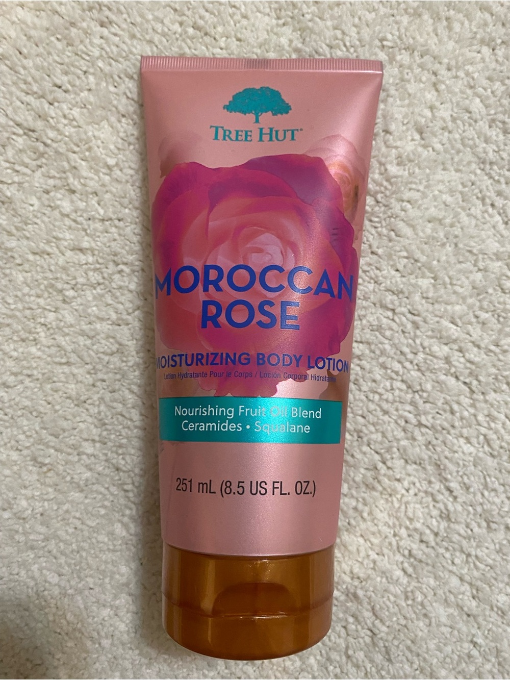 Tree Hut Moroccan Rose Moisturizing Body Lotion - Pink